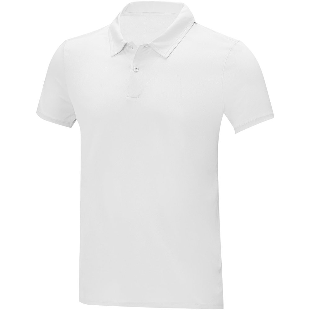 Deimos Poloshirt cool fit mit Kurzärmeln für Herren - weiss