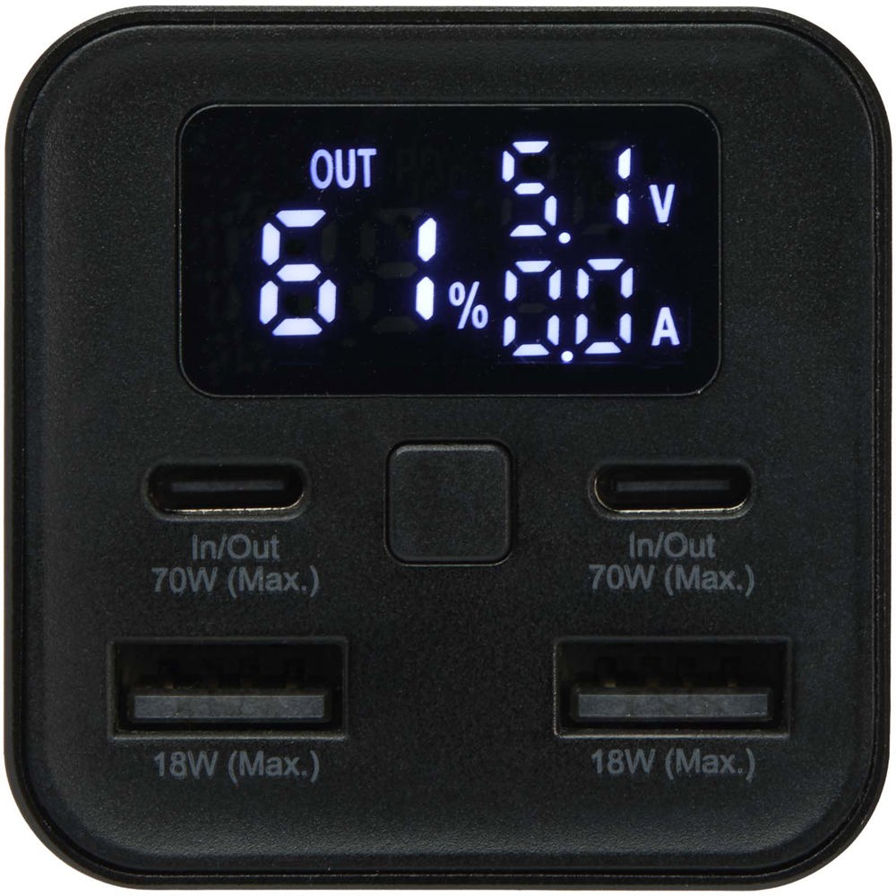 Acamar 70 W 20.000 mAh Laptop Powerbank aus recyceltem Aluminium