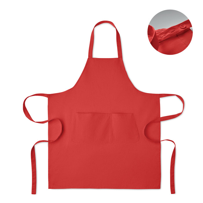 GAMMA - Küchenschürze Organic Cotton - Rot