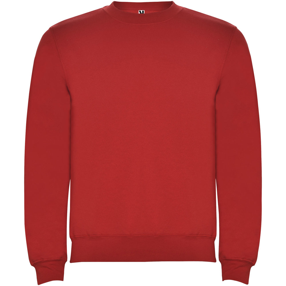Clasica Sweatshirt mit Rundhalsausschnitt Unisex - rot