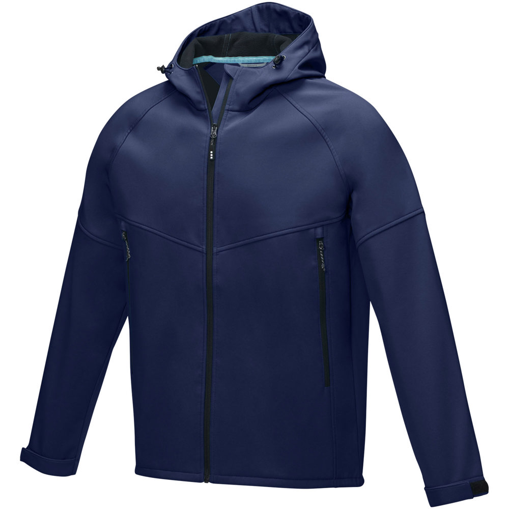 Coltan Softshelljacke aus recyceltem Material für Herren - Navy