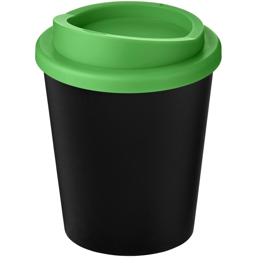 Americano® Espresso Eco 250 ml recycelter Isolierbecher - schwarz, grün