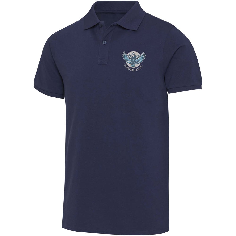 Beryl Kurzärmeliges Poloshirt aus 220 g/m² Bio-Recyclingmaterial (OCS), unisex