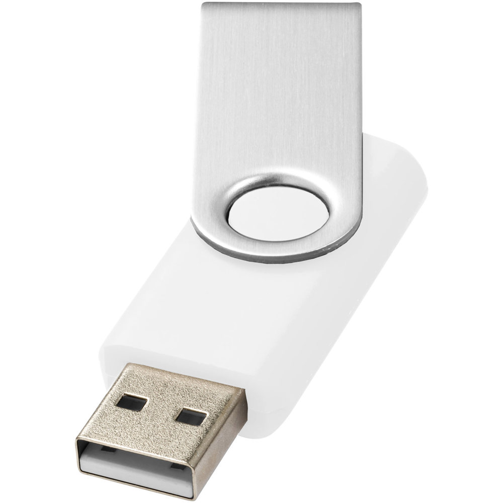 Rotate-Basic 2 GB USB-Stick - weiss, silber