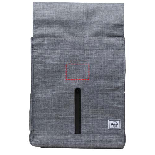 Herschel City Rucksack aus recyceltem Material 16 L