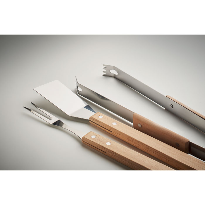 SMOKEY - BBQ-Set Eiche