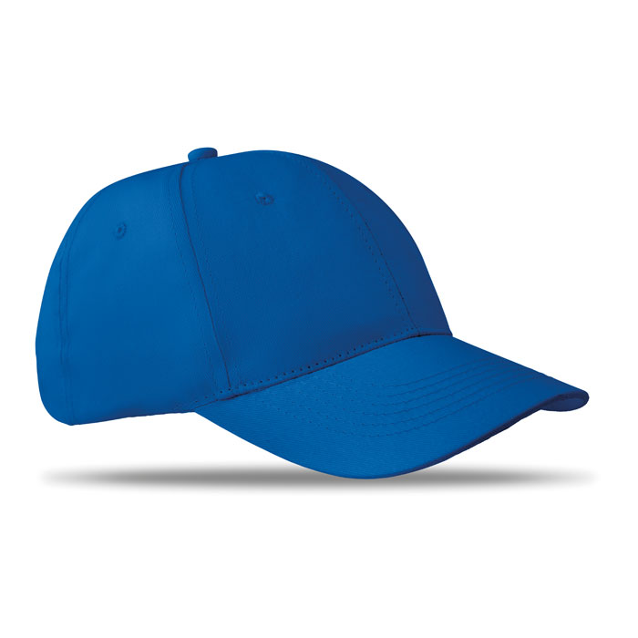 BASIE APOLLO - Baseball cap 6 panels 160g/m² - Königsblau