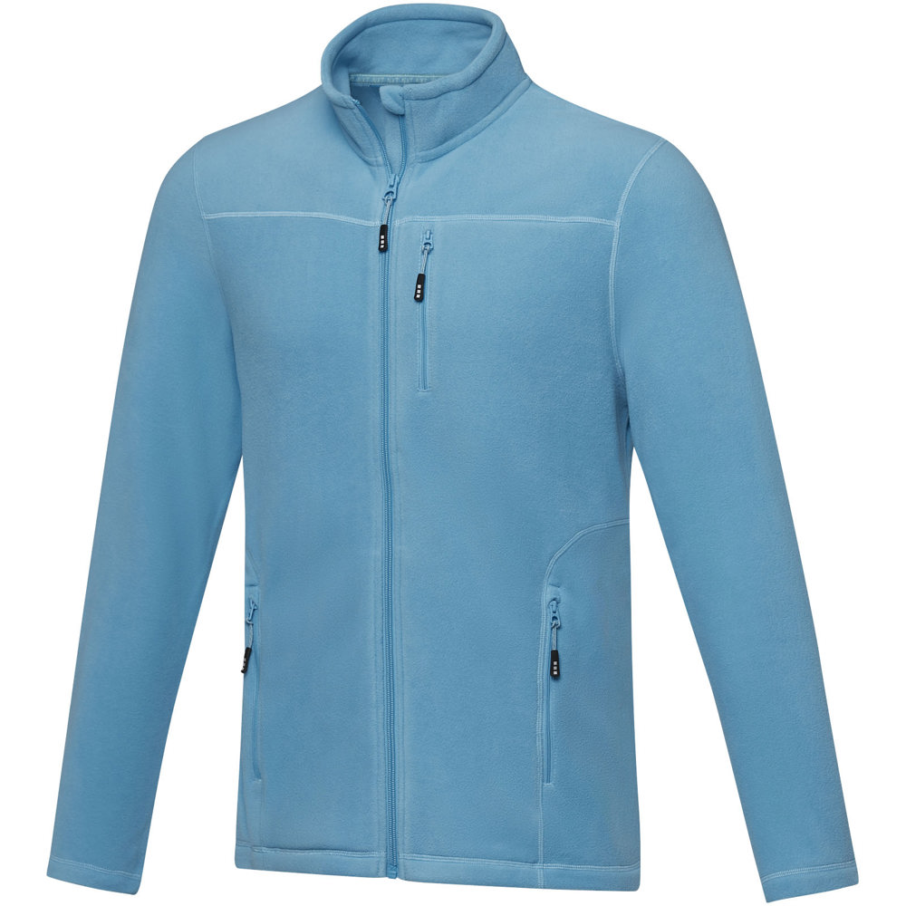 Amber GRS recycelte Fleecejacke für Herren - NXT blau