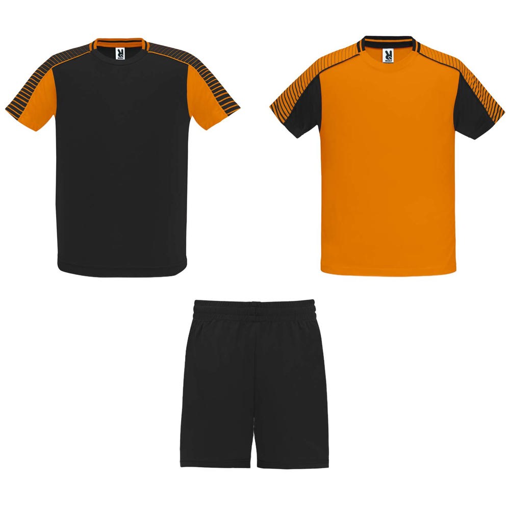 Juve Sport-Set Unisex - orange, schwarz