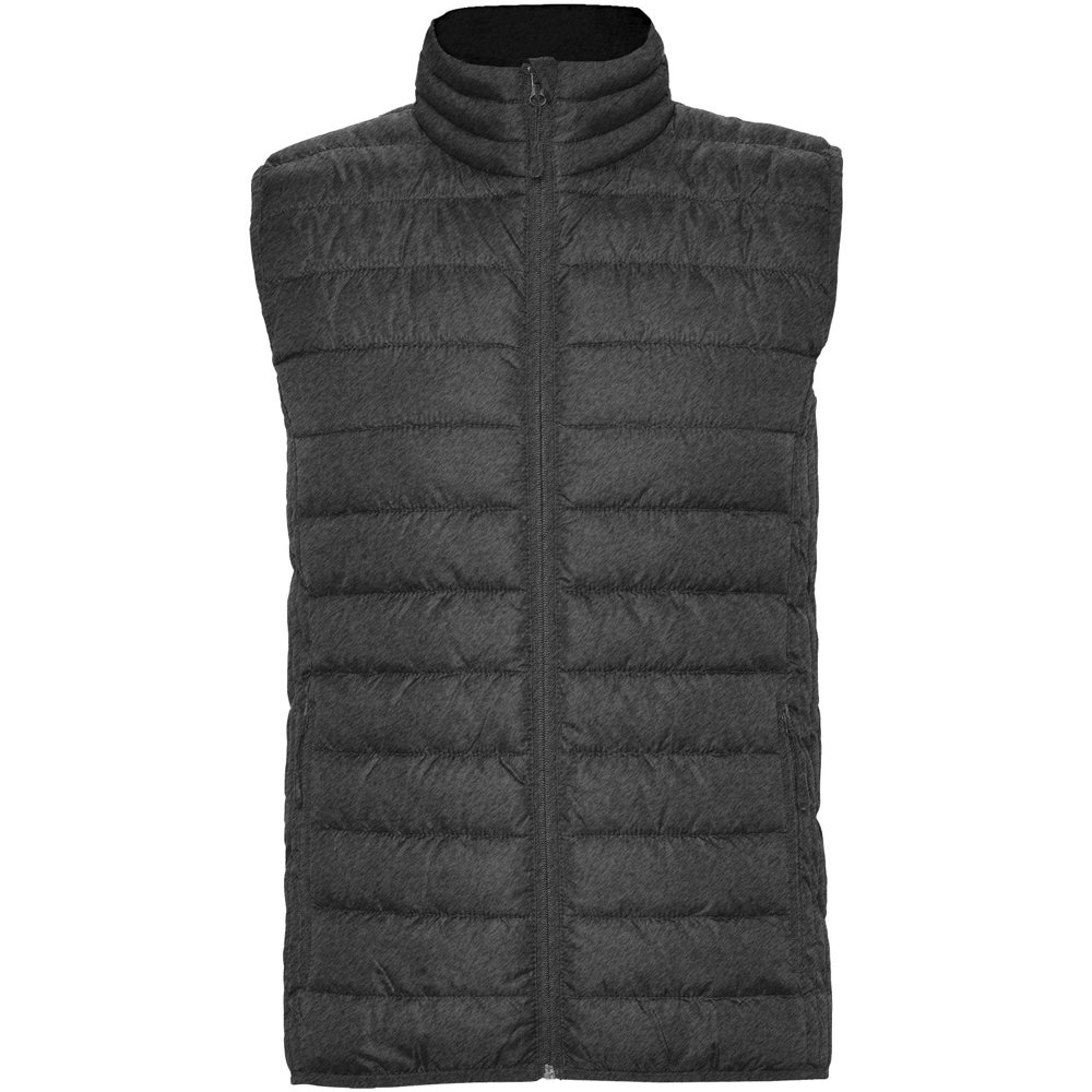 Oslo isolierter Bodywarmer für Herren - heather schwarz