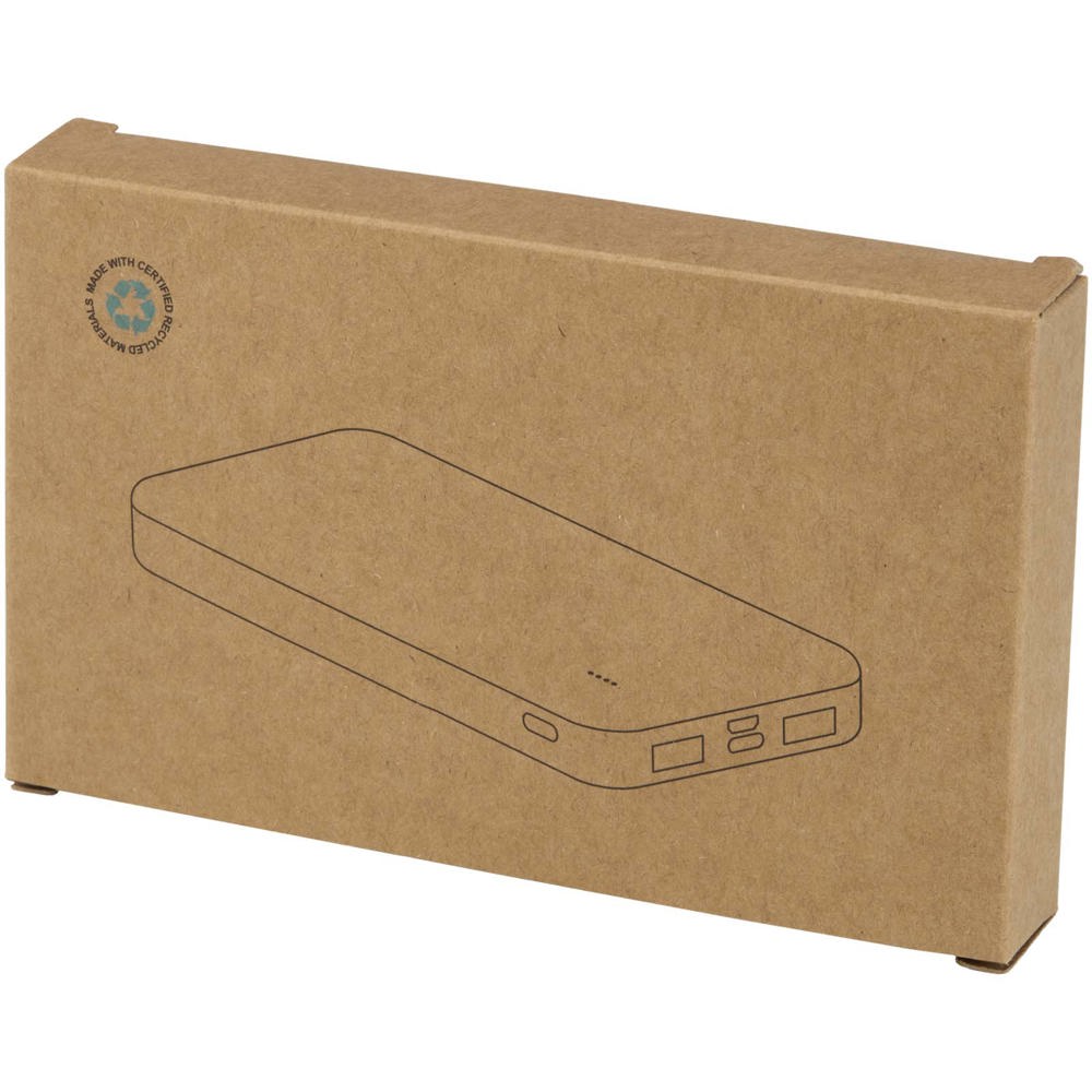 Intan 10 W 10.000 mAh Powerbank aus recyceltem Kunststoff