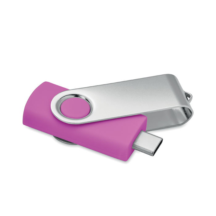 COLODRI - USB Stick 16GB 3.0 type C MO1401 - Fuchsie
