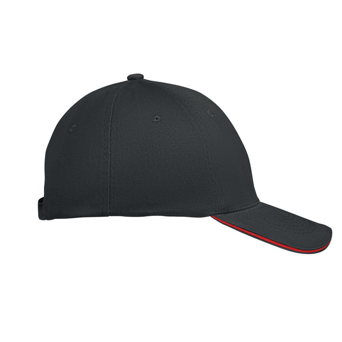 BUFFALO - Baseball cap 6 panels 260g/m²