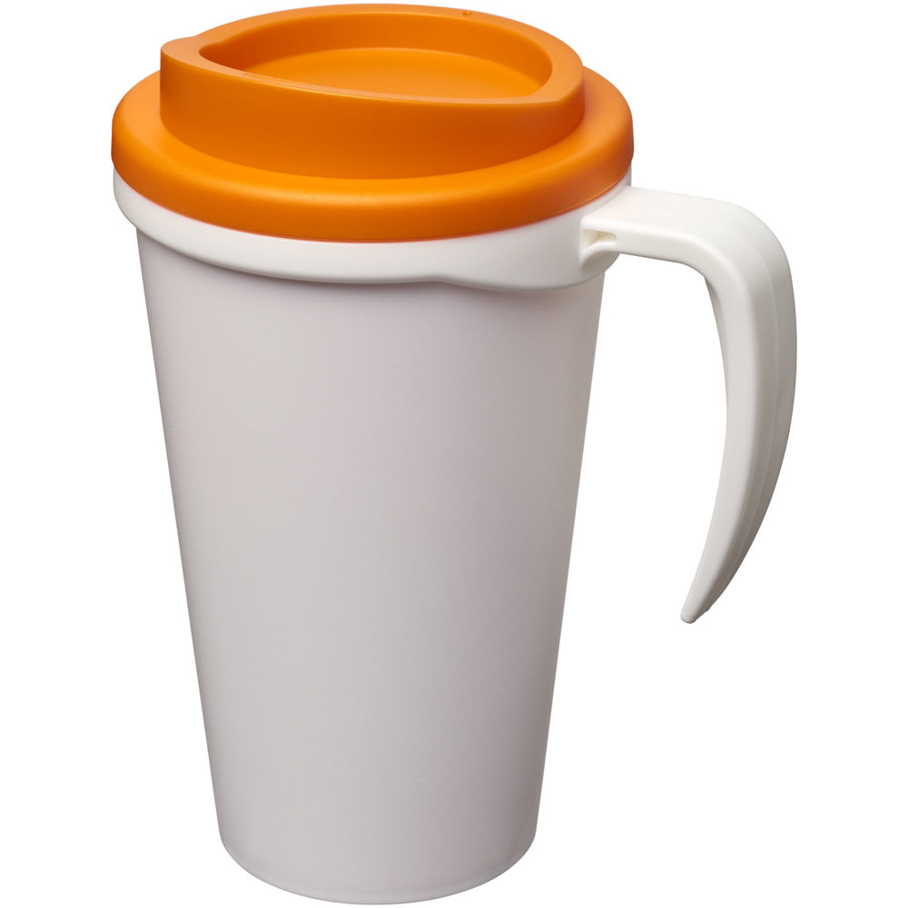 Americano® Grande 350 ml Isolierbecher - weiss, orange