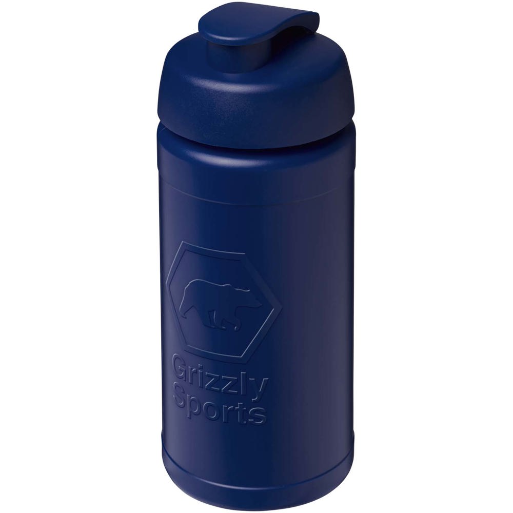 Baseline Rise 500 ml Sportflasche mit Klappdeckel - blau, blau