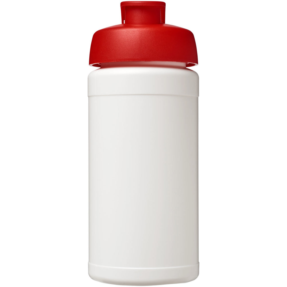 Baseline 500 ml recycelte Sportflasche mit Klappdeckel 
