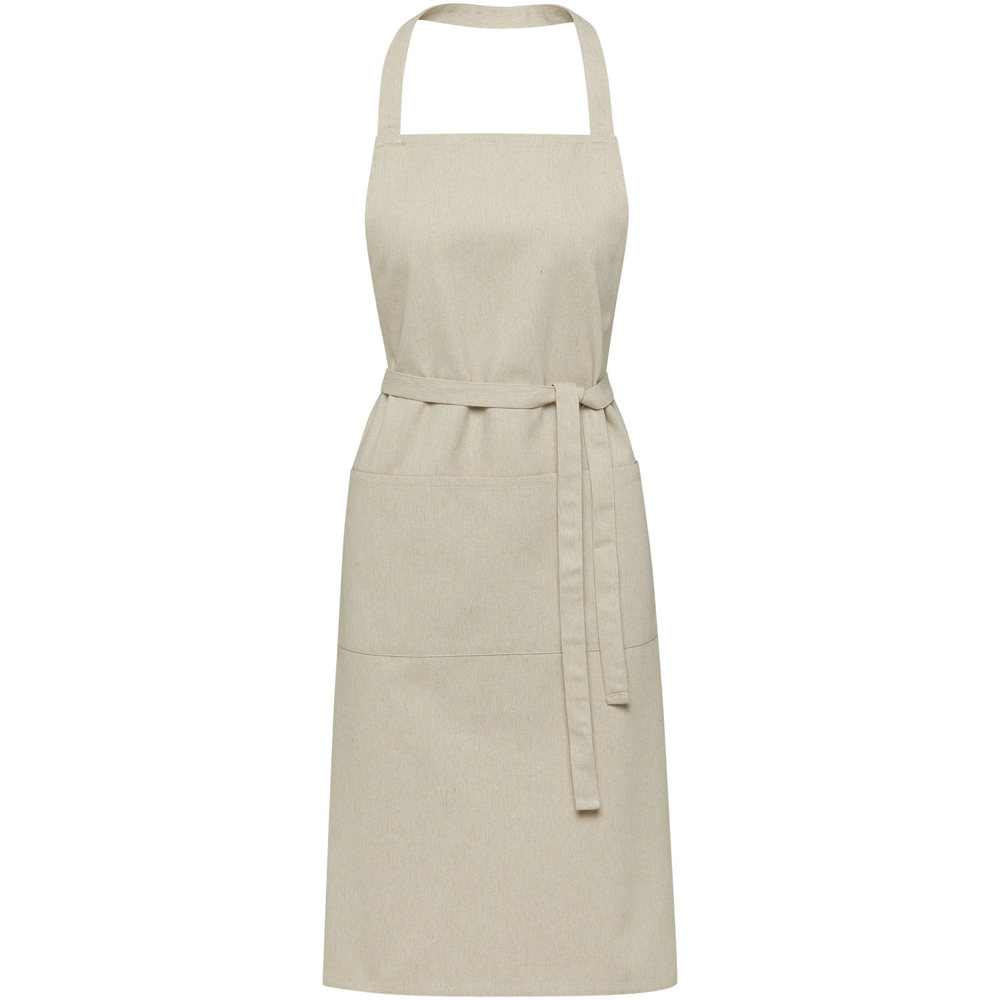 Shara 240 g/m2 Aware™ recycelte Schürze - oatmeal