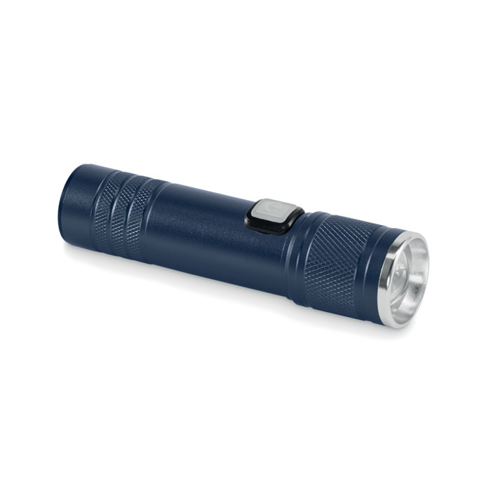 FLASHRA - Wiederaufladbare Taschenlampe - marineblau