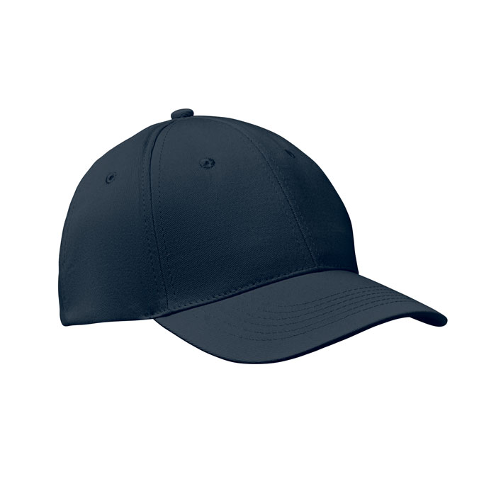 BASIE APOLLO - Baseball cap 6 panels 160g/m² - Marineblau
