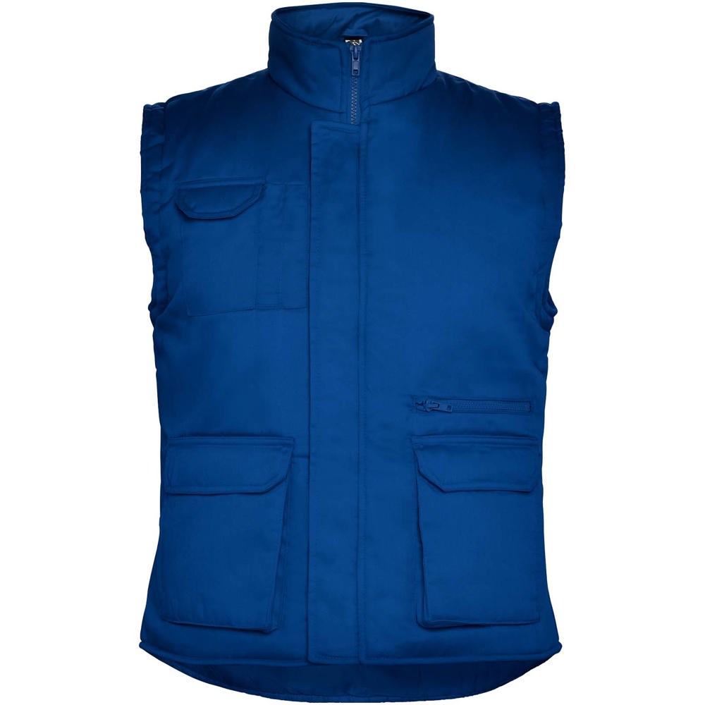 Almanzor Vielseitige Thermo Arbeitsweste mit hohem Kragen - royalblau