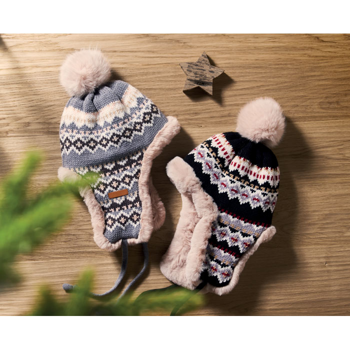 YULONG - Gestrickte Ohrenmütze