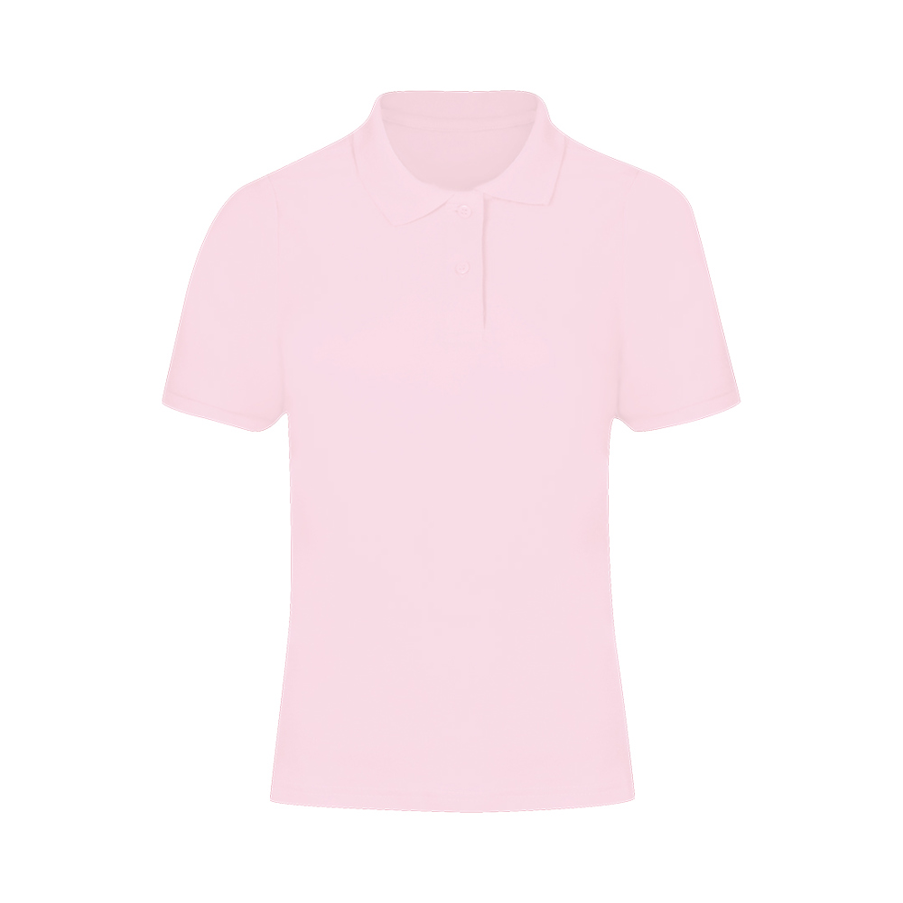 Erwachsene Frauen Farbe Polo-Shirt Charles - Rosa