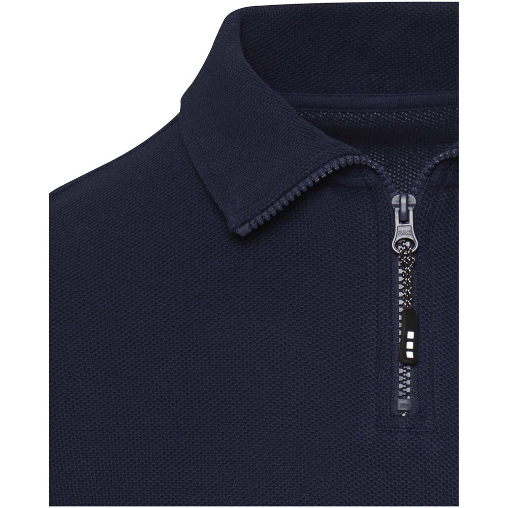 Apollo Langarm Poloshirt Unisex mit Reißverschluss