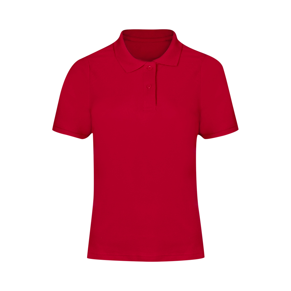 Erwachsene Frauen Farbe Polo-Shirt Charles - ROJ