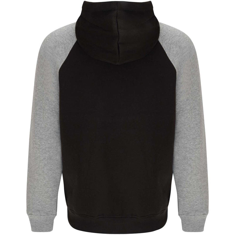 Badet zweifarbiger Kapuzenpullover Unisex