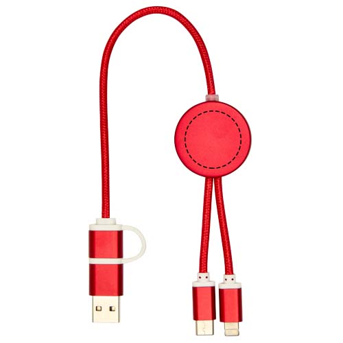 Alasia 30 cm 5-in-1 Kabel aus recyceltem Kunststoff für Datenübertragung und 27W Schnellladung