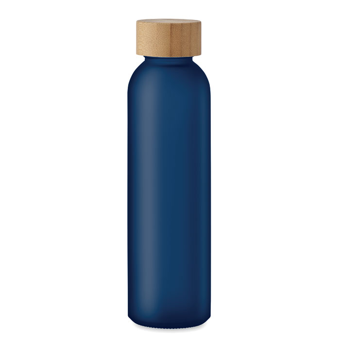 ABE - Glasflasche 500 ml - Transparent Blau