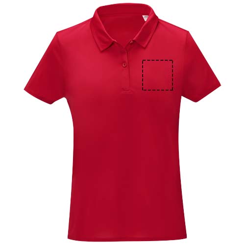 Deimos 105 g/m² Poloshirt cool fit mit Kurzärmeln für Damen