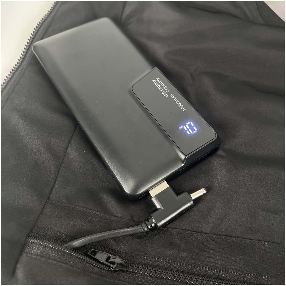 SCX.design G01 beheizbarer Bodywarmer mit Powerbank