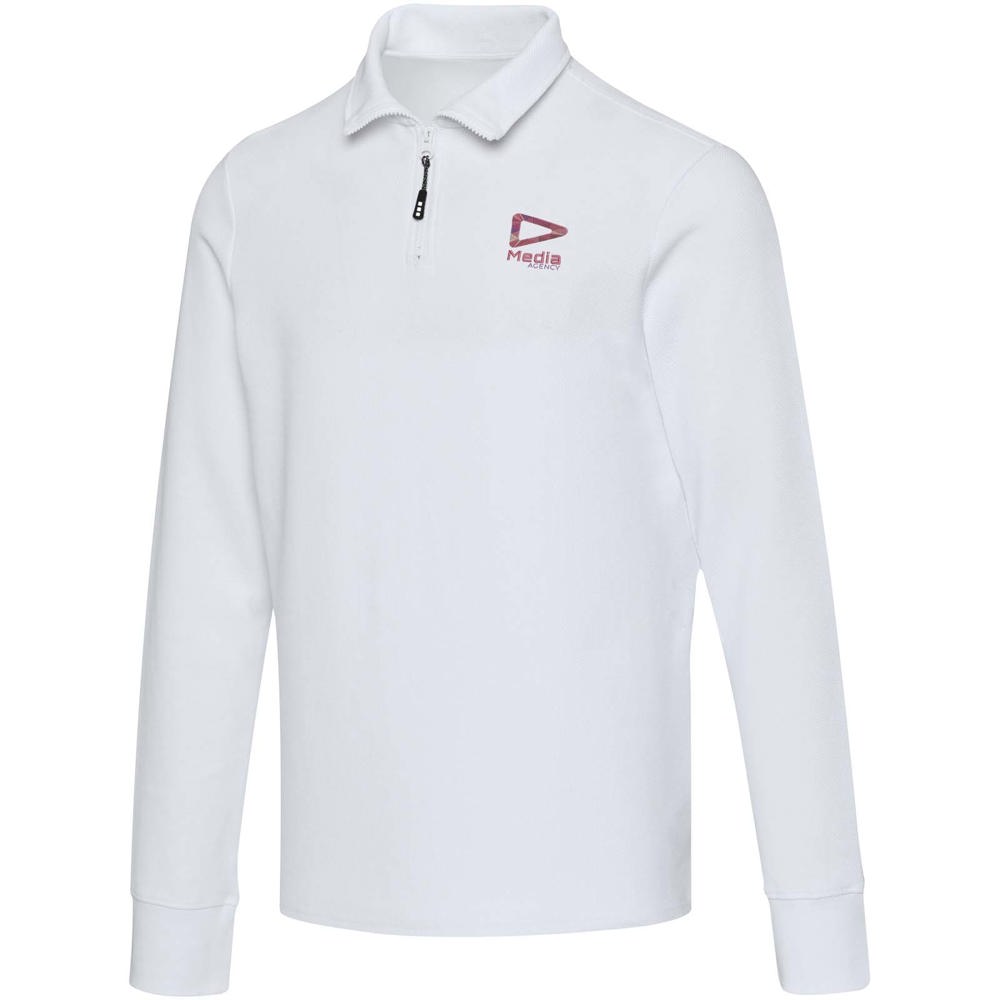 Apollo Langarm Poloshirt Unisex mit Reißverschluss