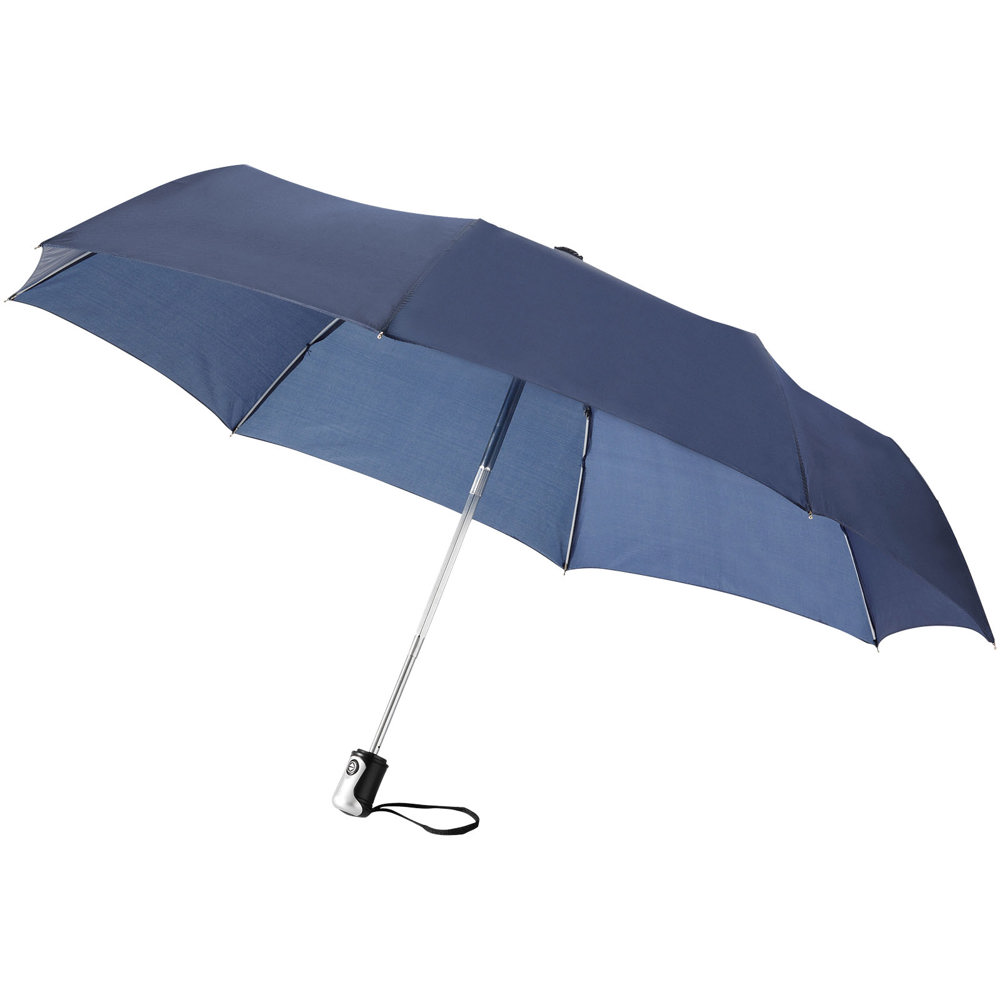 Alex 21,5" Vollautomatik Kompaktregenschirm - Navy