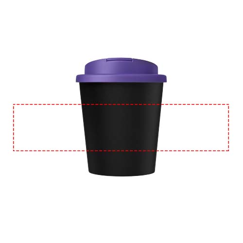 Americano® Espresso Eco 250 ml recycelter Isolierbecher mit auslaufsicherem Deckel 