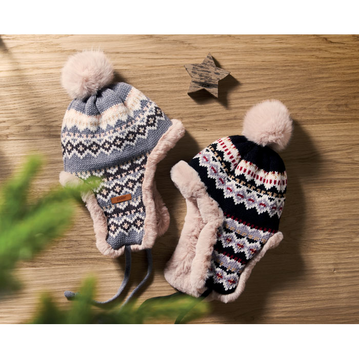 YULONG - Gestrickte Ohrenmütze