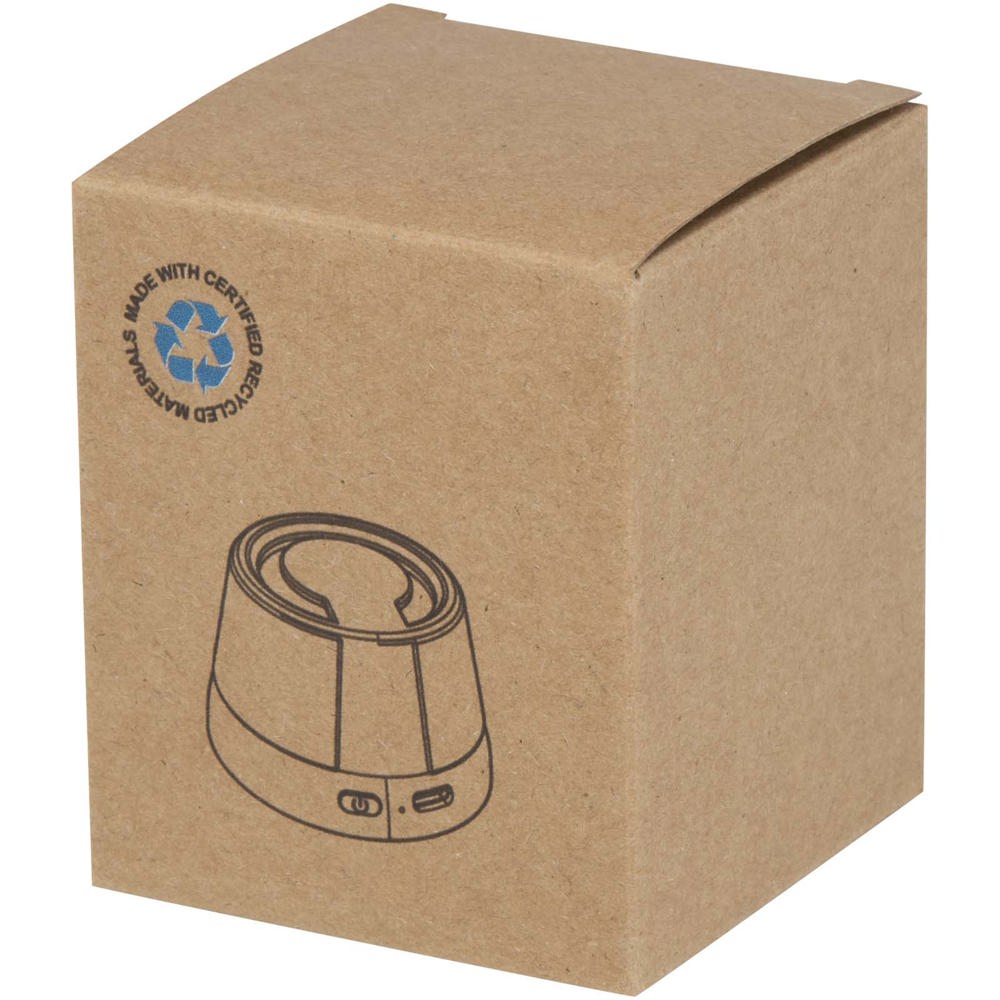 Horna 3 W kabelloser magnetischer Lautsprecher aus recyceltem Kunststoff