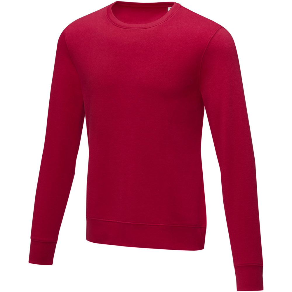 Charon Herrenpullover mit Rundhalsausschnitt - rot