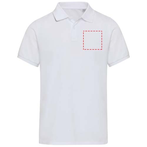 Beryl Kurzärmeliges Poloshirt aus 220 g/m² Bio-Recyclingmaterial (OCS), unisex