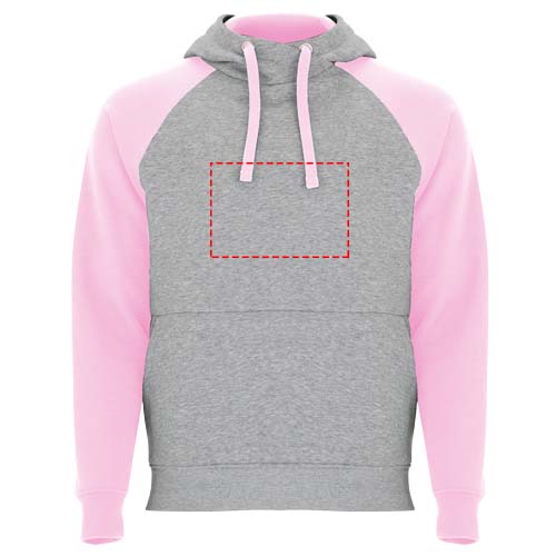 Badet zweifarbiger Kapuzenpullover für Kinder 