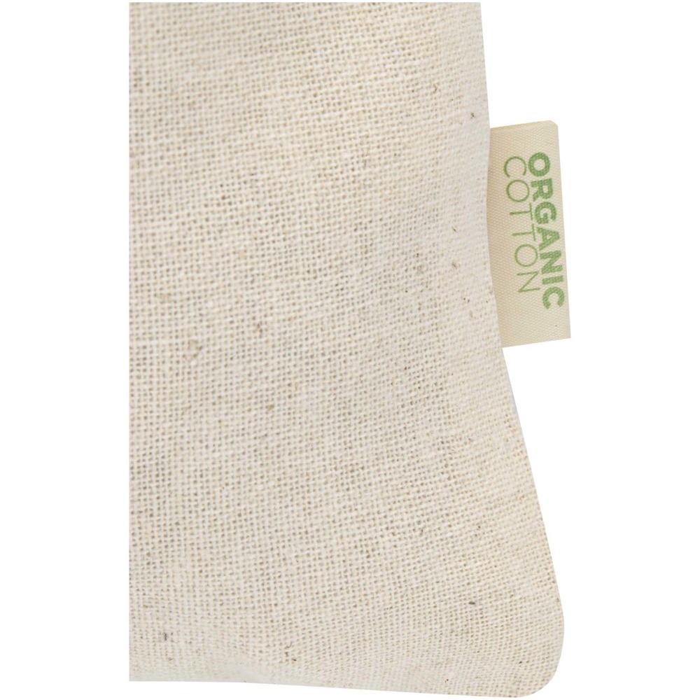 Odisha 140 g/m² OCS Bio Zuziehbeutel – 15 × 10 cm 