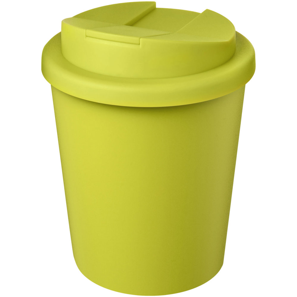 Americano® Espresso Eco 250 ml recycelter Isolierbecher mit auslaufsicherem Deckel - limone