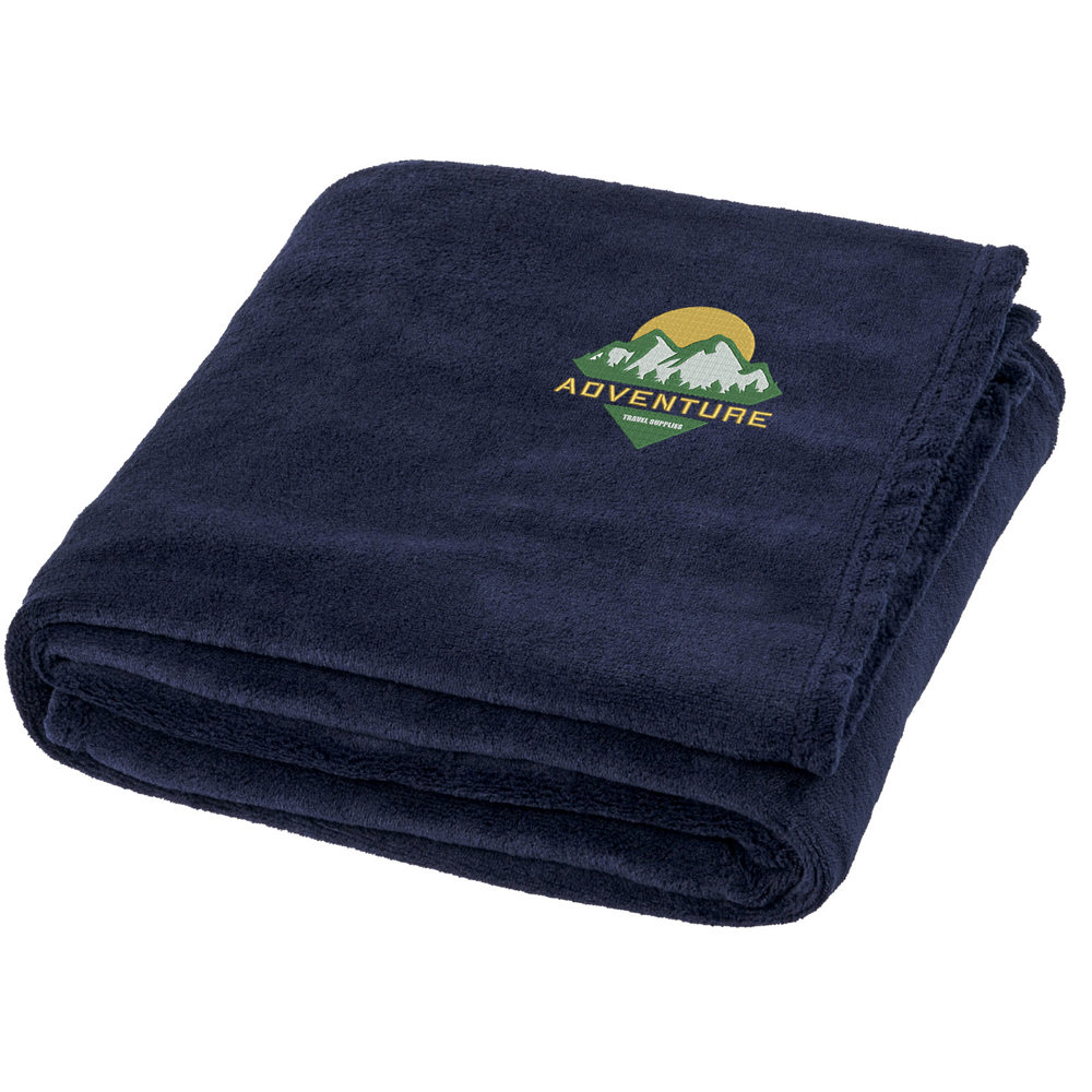 Bay Plaid-Decke aus extraweichem Coral-Fleece