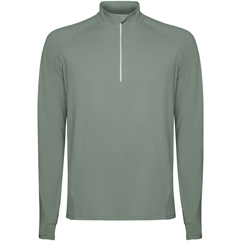 Estambul Half-Zip Sweatshirt für Herren - lorbeergrün