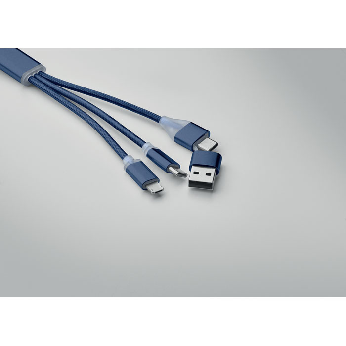 BLUE - 4in1 Ladekabel Typ-C