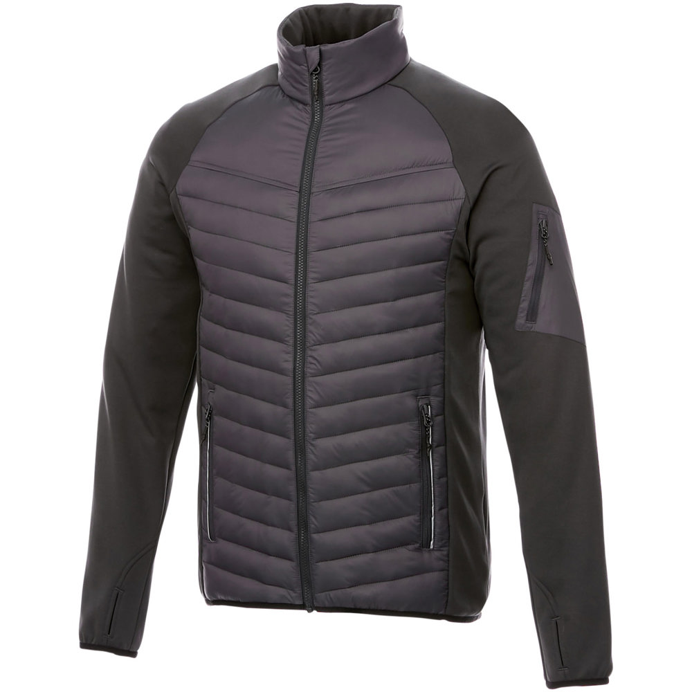 Banff Hybrid wattierte Jacke für Herren - storm grey