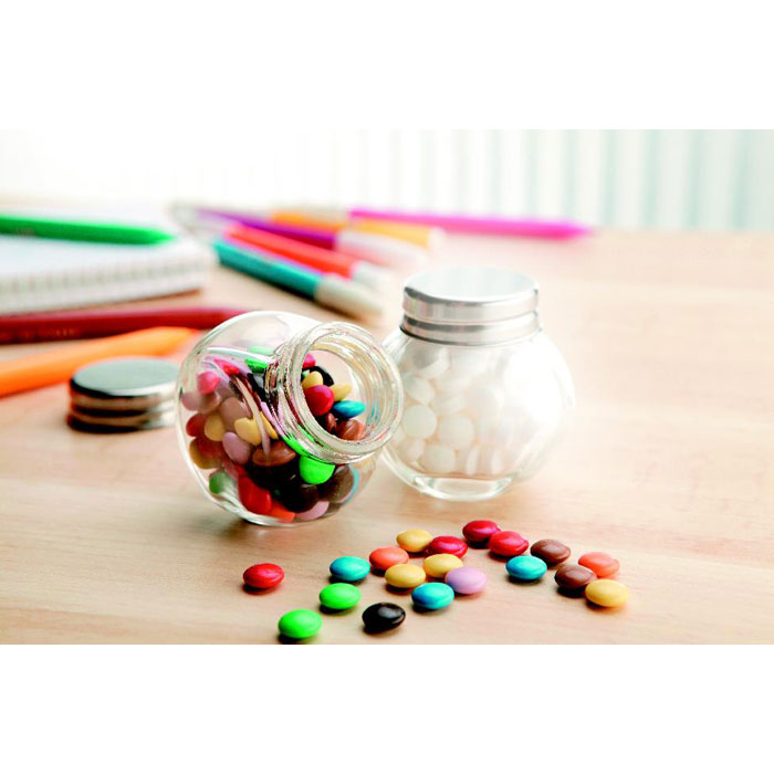 CHOCKY - Schokolinsen im Glasspender