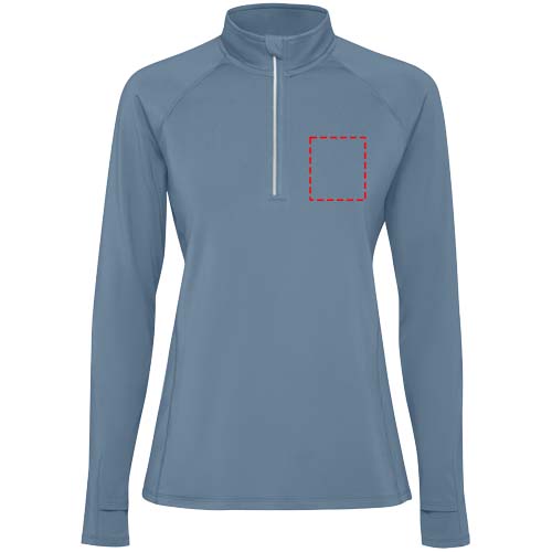 Estambul 200 g/m² Half-Zip Sweatshirt für Damen