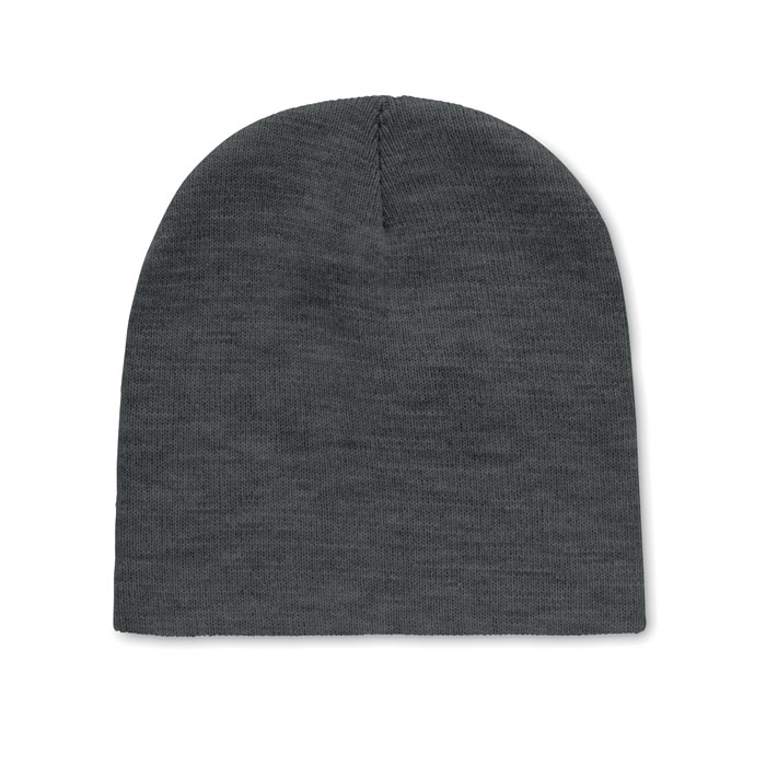 MARCO RPET - Beanie RPET Polyester - Weiß/schwarz